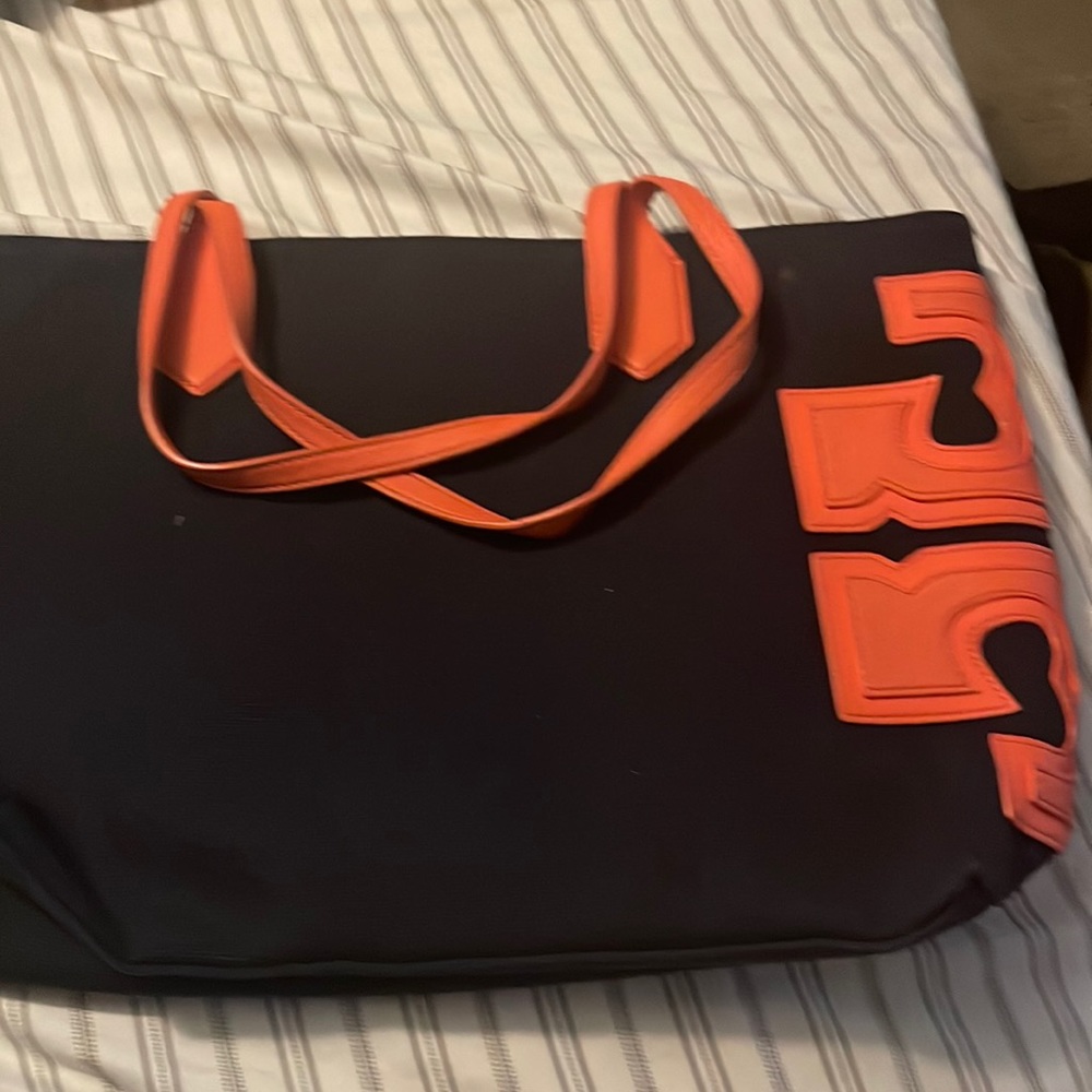 Tory Burch Navy and Blue Tote